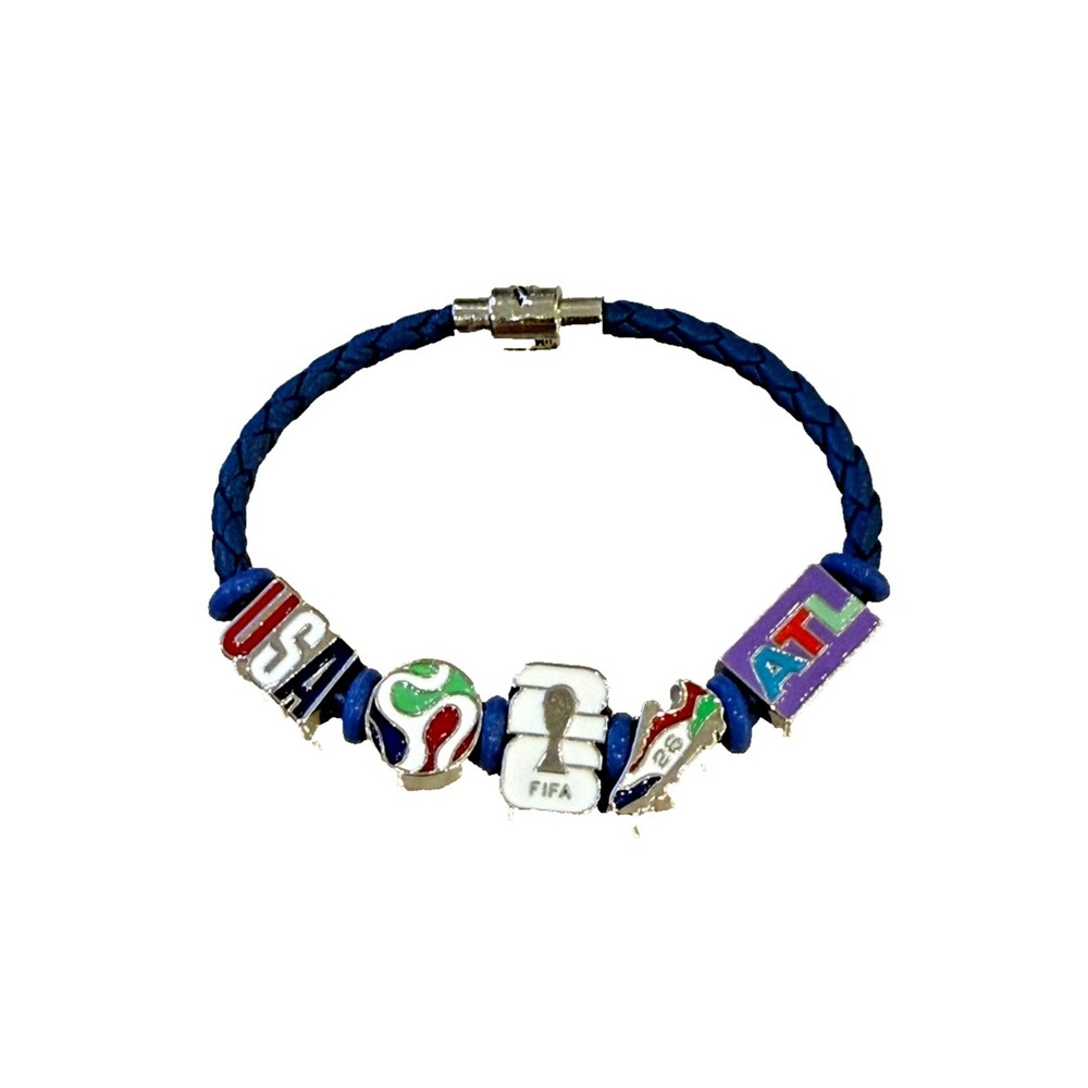 FIFA World Cup 2026 Bank of America Limited Edition USA Atlanta Charm Bracelet